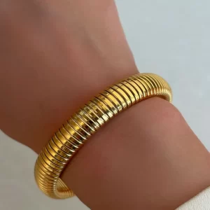 Serpent Coil Kada (Bracelet Bangle)