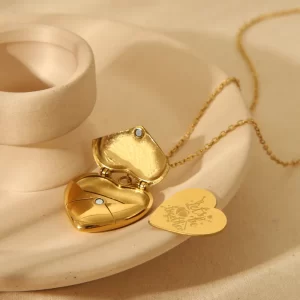 Love Note Heart Necklace