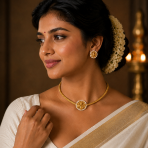 choker set for onam