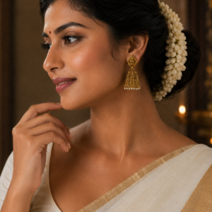 Traditional temple earring